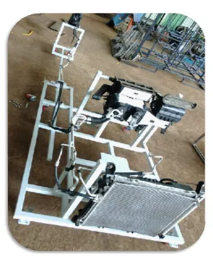 HVAC Working Model Trolley